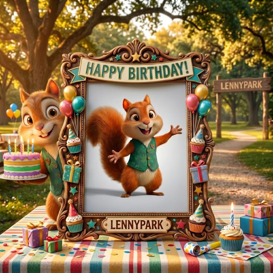 Anniversaires à LennyPark — Lenny vous attend pour fêter ça