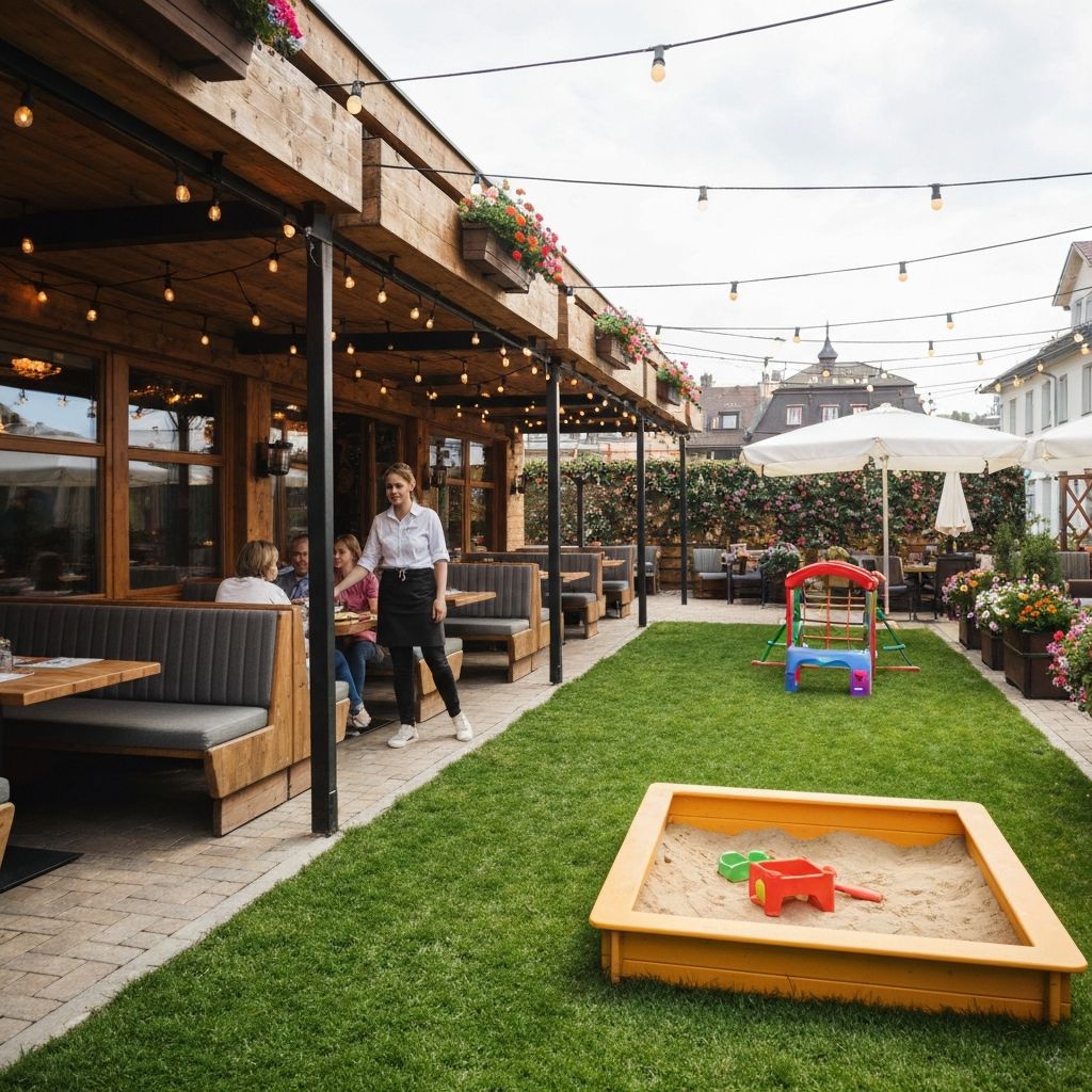 Terrasse du restaurant